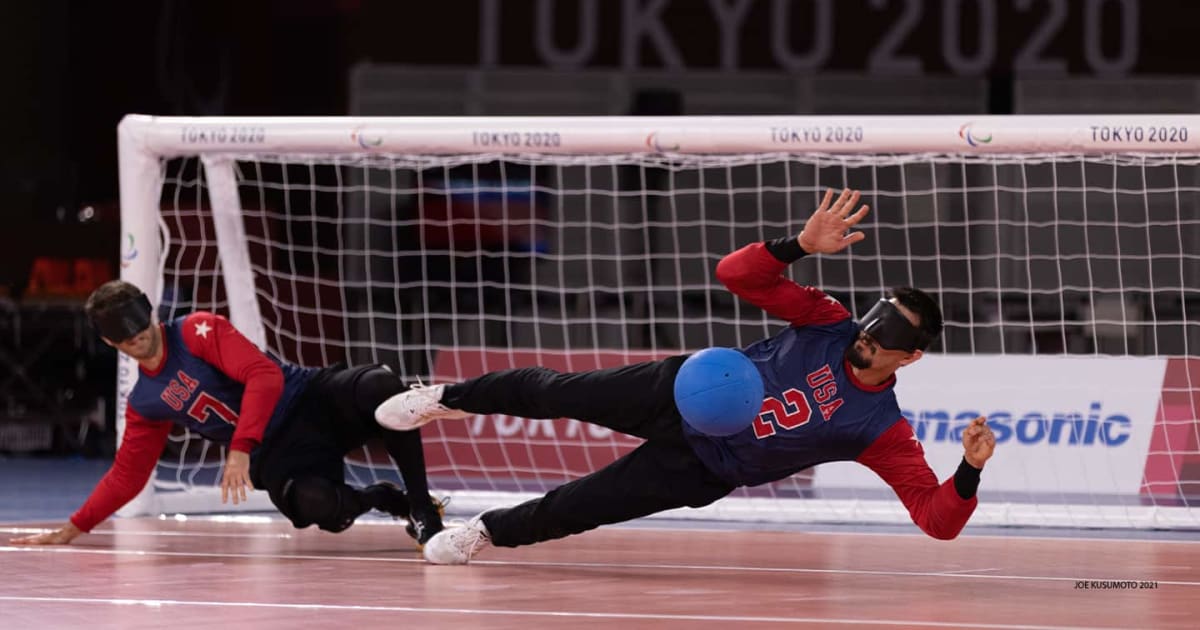 Overtime Comeback Victory Sends Men's Goalball Team To Semifinals